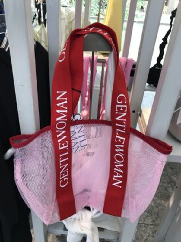 GENTLEWOMAN メッシュトートバッグ