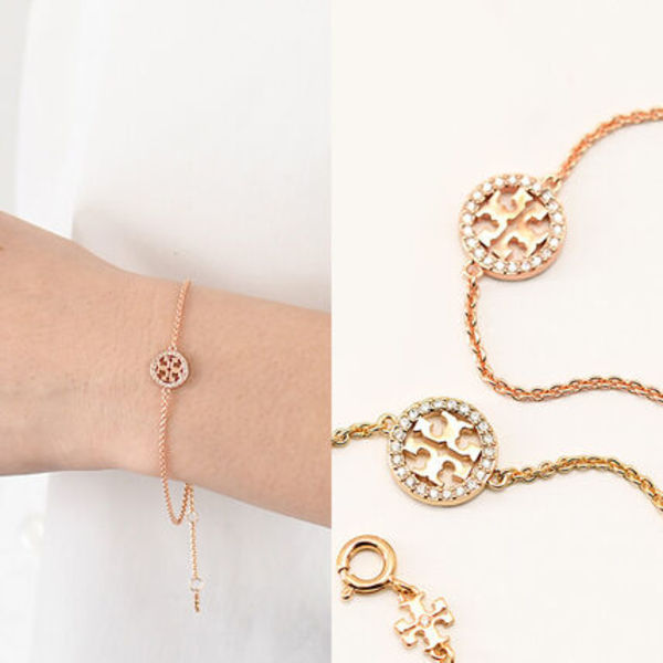 【国内即発】TORY BURCH ミラー チェーンブレスレット