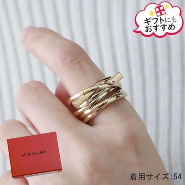 【国内即発】FERRAGAMO 76 0553 リング 指輪 (新品)
