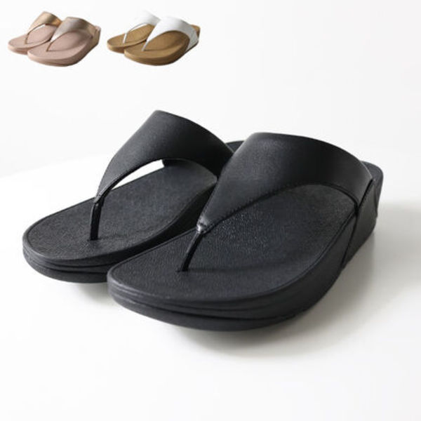 FITFLOP サンダル Lulu Leather Toepost トングサンダル I88