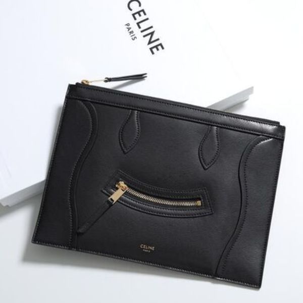 CELINE クラッチバッグ MEDIUM POUCH L100D2N92