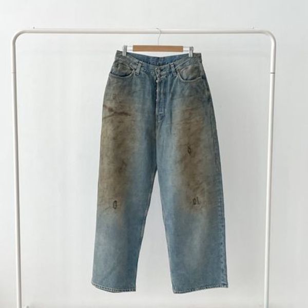 直営店★Acne★2023 Penicillin ダメージ ワイド バギージーンズ