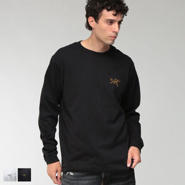 ARC'TERYX クラッグ コットン ロングスリーブTシャツ ロゴ