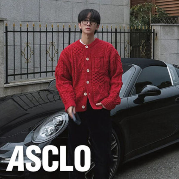 ASCLO Jack Crew Knit Cardigan (6color)