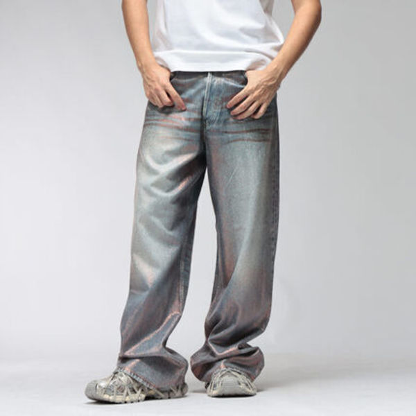 Acne Studios ルーズフィットグリッタージーンズ  1981