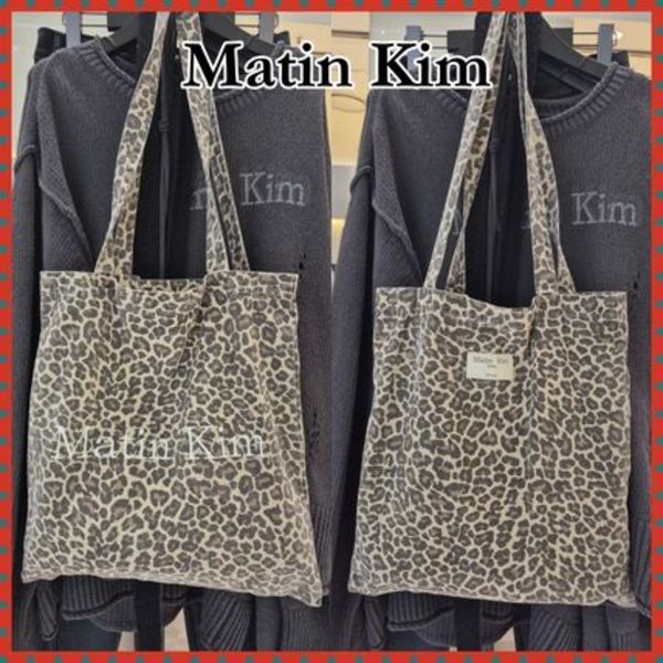【Matin Kim】MATIN LEOPARD ECOBAG IN MIX
