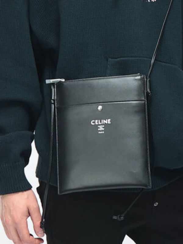 CELINE シャープポーチ テイク・アウェイ ロゴ ショルダーバッグ