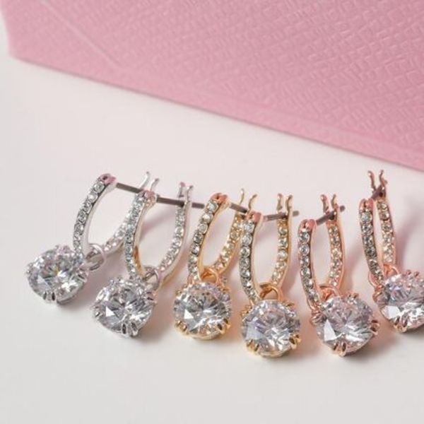 SWAROVSKI ピアス Stilla スティラ ドロップ クリスタル