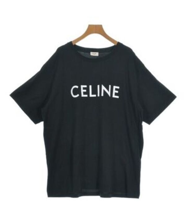 CELINE セリーヌ Tシャツ・カットソー 黒 XXL 4601826J0129