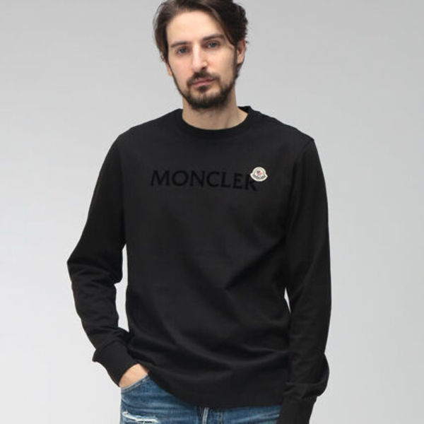 MONCLER ロンT ロゴ ワッペン