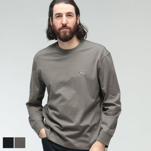 EMPORIO ARMANI ロンT ロゴ
