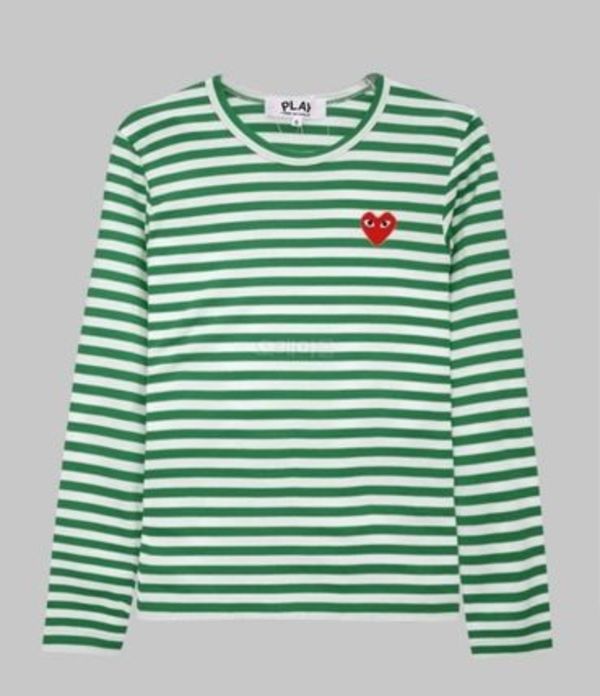 COMME DES GARCONS|LONG-SLEEVED ROUND NECK T-SHIRTS (AZ-