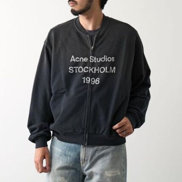 Acne Studios ジップロゴスウェット FN-UX-SWEA000052 CI0189