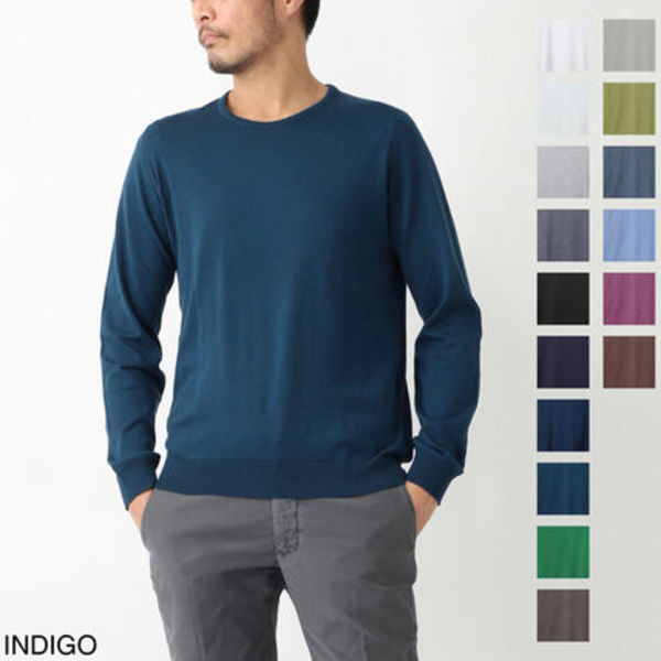 JOHN SMEDLEY クルーネック ニット hatfield