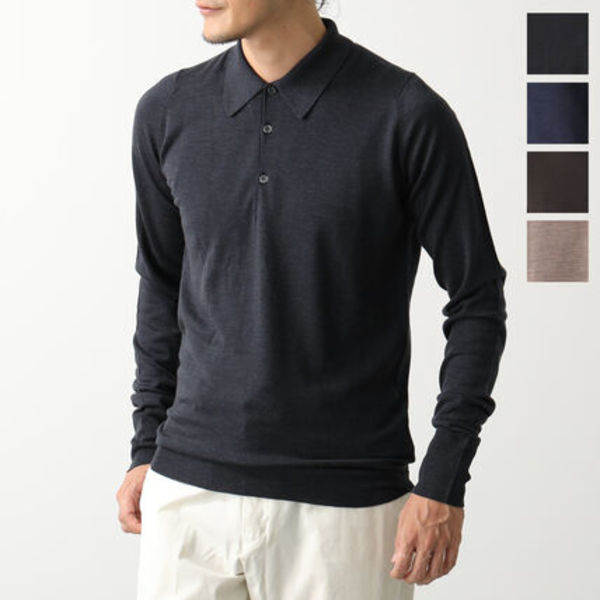 JOHN SMEDLEY ニット ポロシャツ DORSET ドーセット