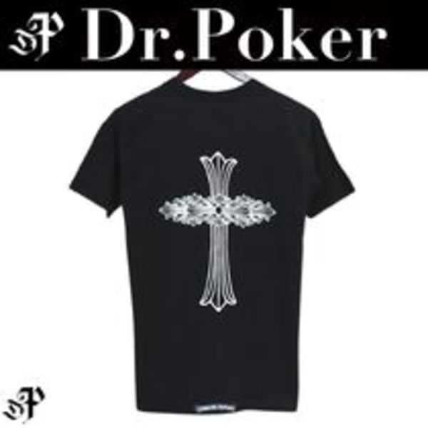 【CHROME HEARTS 】 オールド クロス ホースシュー Tシャツ