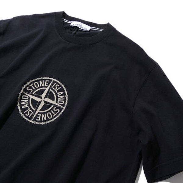 即発 STONE ISLAND コンパス Tシャツ 2100001 V0029 半袖