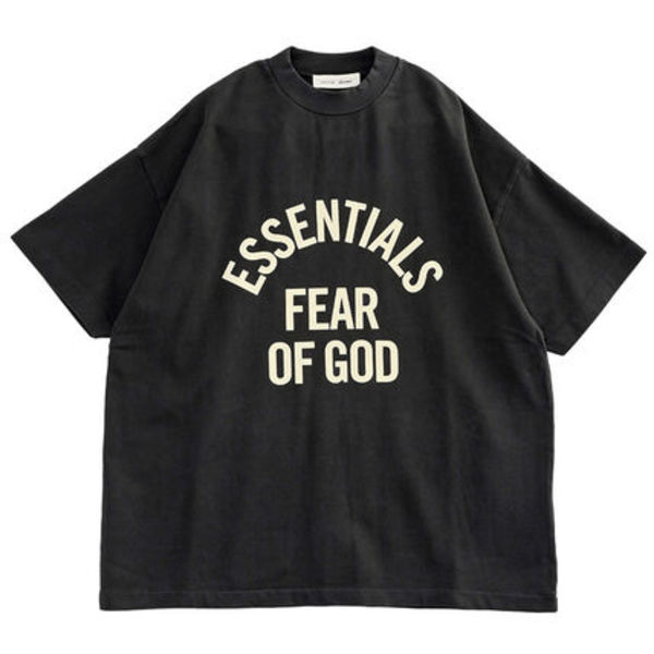 ESSENTIALS Campus 90s Tee 125SP262001F-FADED_BLACK