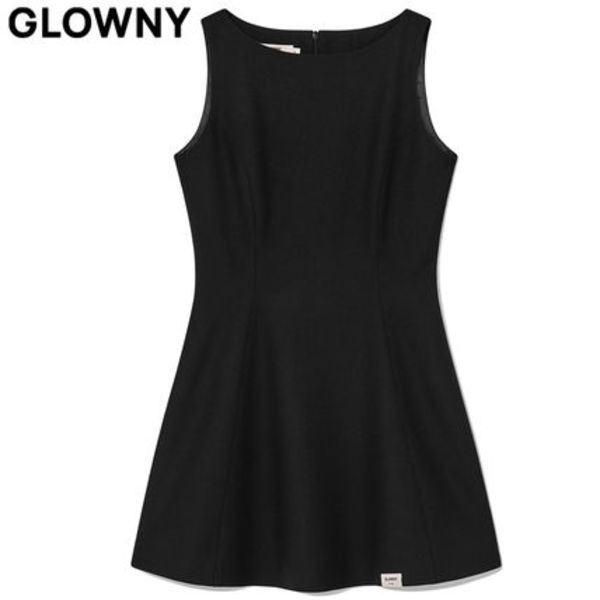 ★GLOWNY★G CHLOE MINI DRESS (BLACK)★正規品/韓国直送料込