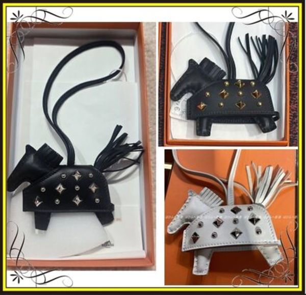 【HERMES】エルメス ロデオ ロベオ ロック PM チャーム スタッズ
