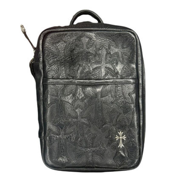 Chrome Hearts Everyday Carry Cemetery Cross Patch Leatherbag