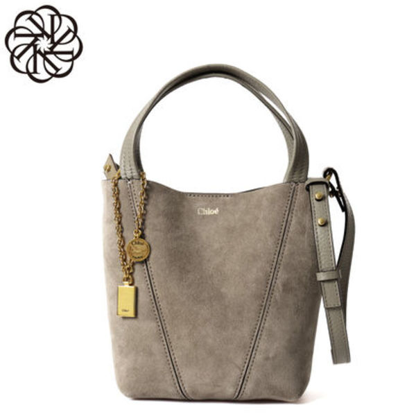 CHLOE トートバッグ CHLOE SPIN CH25AS812 P99 23W
