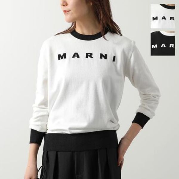 MARNI KIDS セーター M01815 M00X2  ニット 長袖 ロゴ