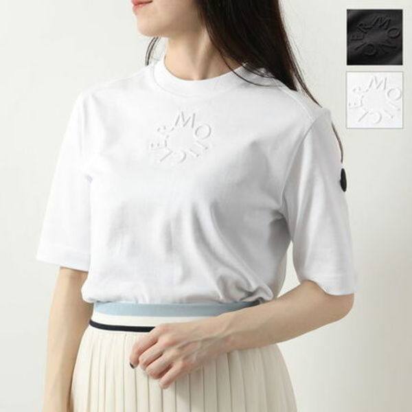 MONCLER Matt Black Tシャツ 8C00002 89A17 半袖 カットソー
