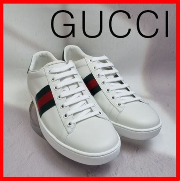 ☆関税込☆GUCCI☆ACE LEATHER SNEAKERS☆