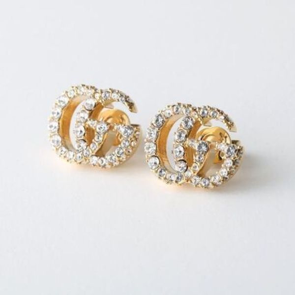 GUCCI スタッドピアス 753886 J1D50 ダブルG アクセサリー
