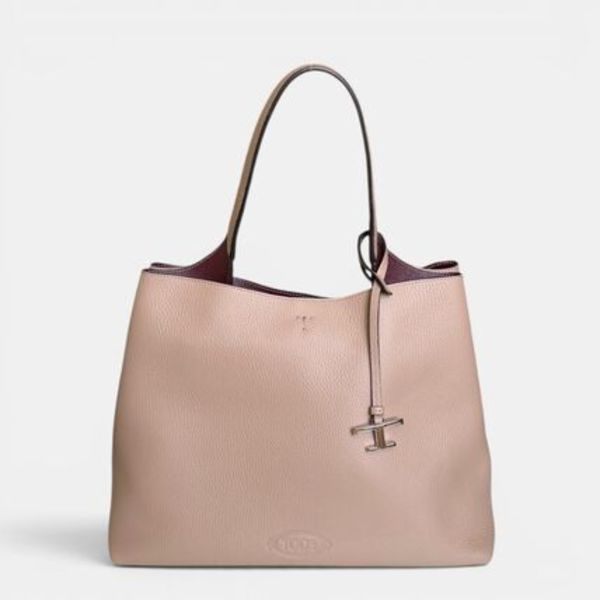 (VIP SALE) TOD'S☆Tタイムレス シングルハンドルレザーバッグ