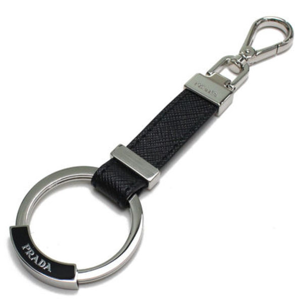 【国内即発】PRADA レザー キーリング 2PP042 053 F0002