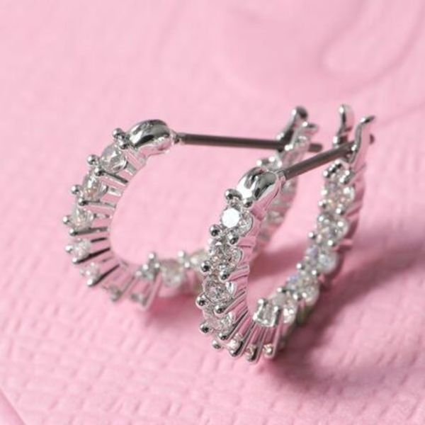 SWAROVSKI フープピアス Matrix Vittore 5562126