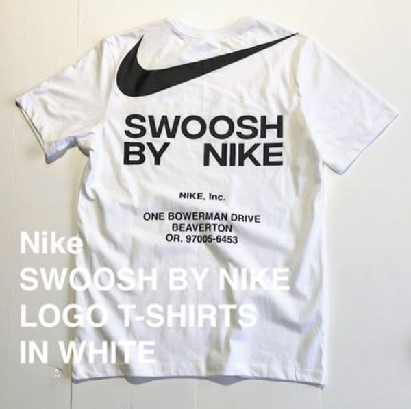 ★国内在庫/即発可*NIKE*新作*SWOOSH BY NIKEロゴTシャツ/WS★