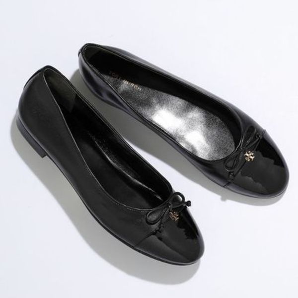 TORY BURCH パンプス CAP-TOE BALLET 154511 レザー