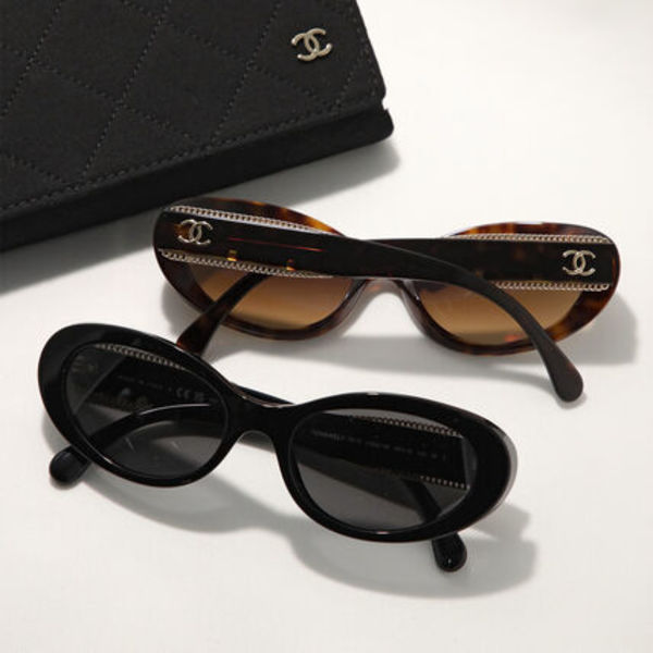 CHANEL  サングラス 5515 オーバル型 ココマーク