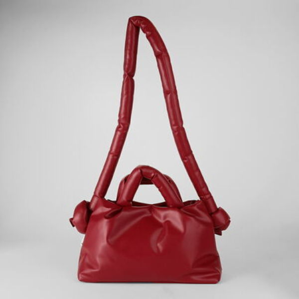 【国内即発】OLEND バッグ MINIONA VEGAN LEATHER CHERRY
