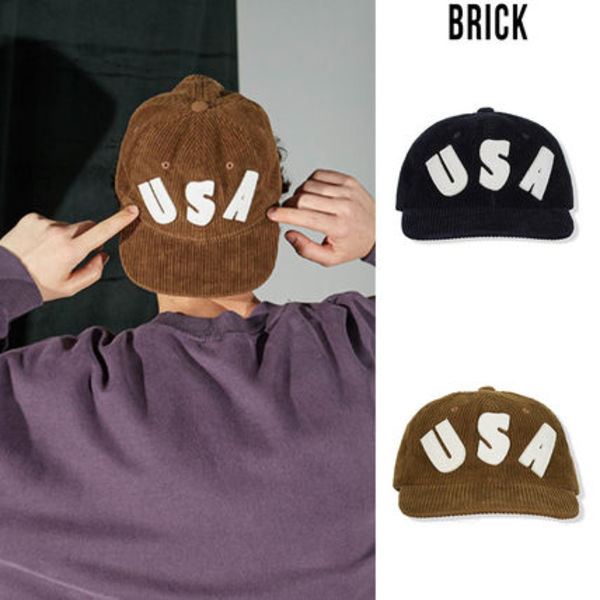 【BRICK】USA CODUROY BALLCAP