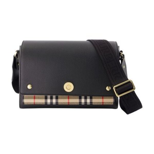 【関税込み】Ll Medium Crossbody - Burberry - Leather - Black