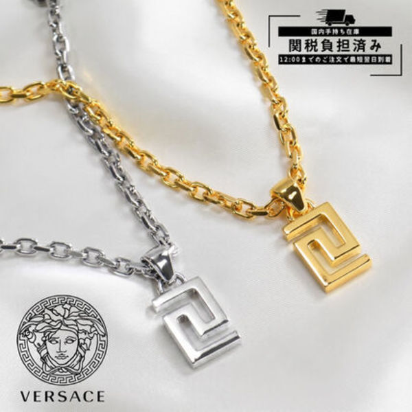【国内発送】VERSACE グリークネックレス ヴェルサーチ