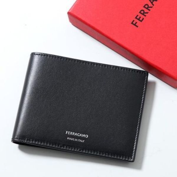 FERRAGAMO 二つ折り財布 66 1325 小銭入れなし