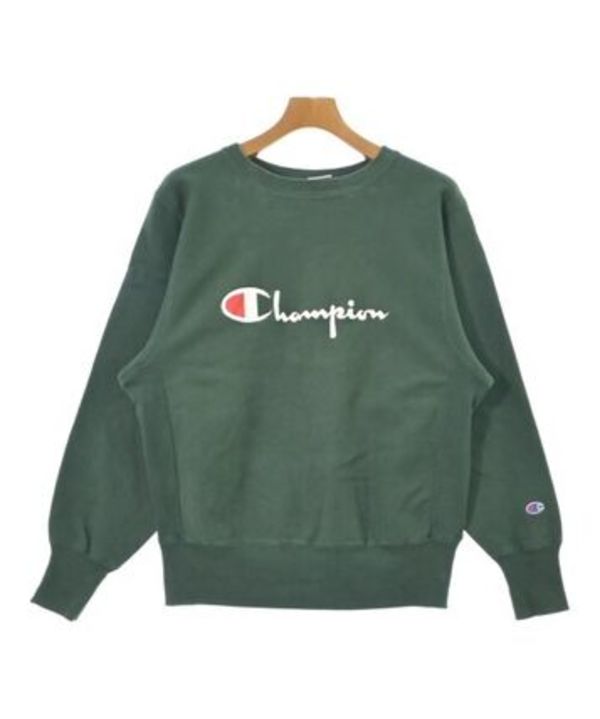 CHAMPION チャンピオン スウェット 緑 M 3800825N0007