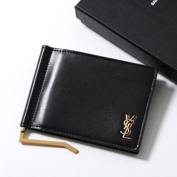 SAINT LAURENT 二つ折り財布 607738 02G0W