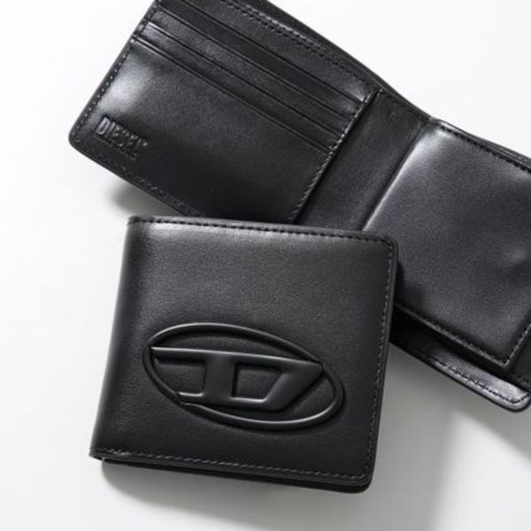DIESEL 二つ折り財布 holi-d bi fold coin s 3d X10123 PR818