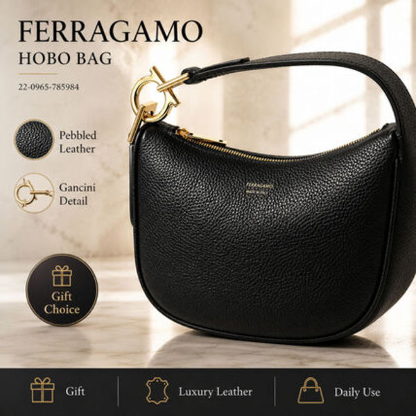 FERRAGAMO 22 0965 785984 ホーボーバッグ XS