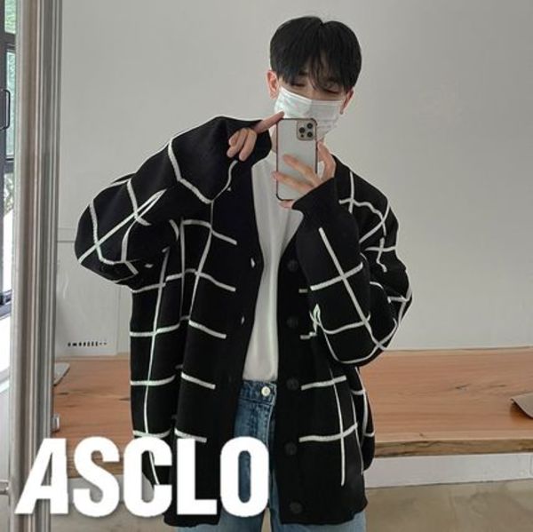 ASCLO Square Cardigan (4color)