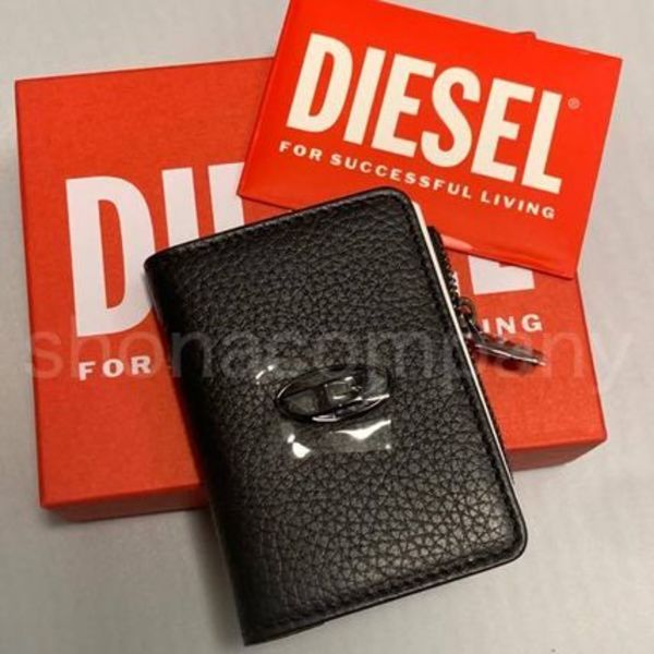 【関税込】◆DIESEL ディーゼル◆ヒスエボ Dロゴ カードケース