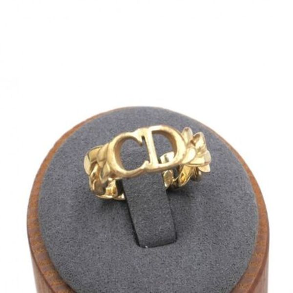 Christian Dior CDチェーンリング