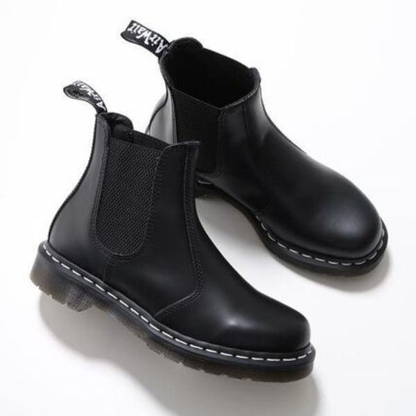 DR.MARTENS チェルシーブーツ 2976 WHITESTITCH 26257001