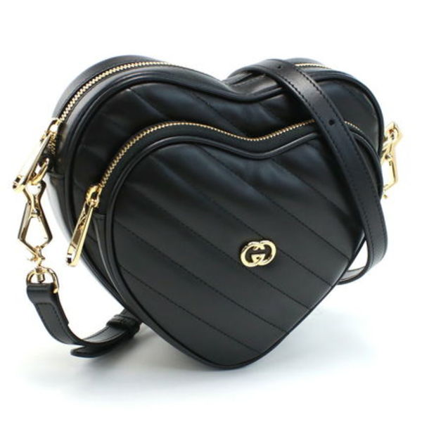 【国内即発】GUCCI ハート ミニ ショルダーバッグ 751628 1000